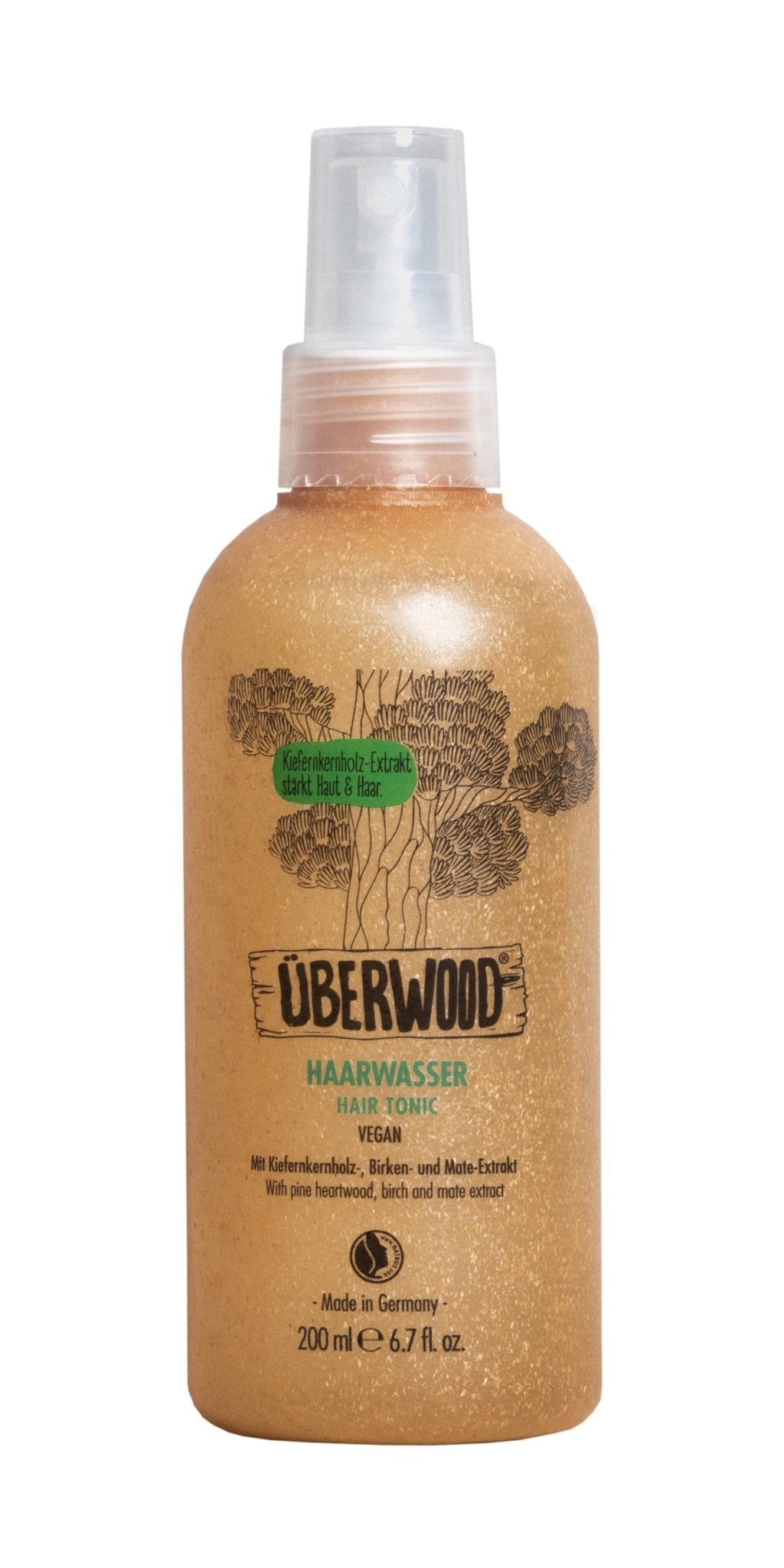 ÜBERWOOD Hair tonic - vahvistava hiusvesi - 4organic Store