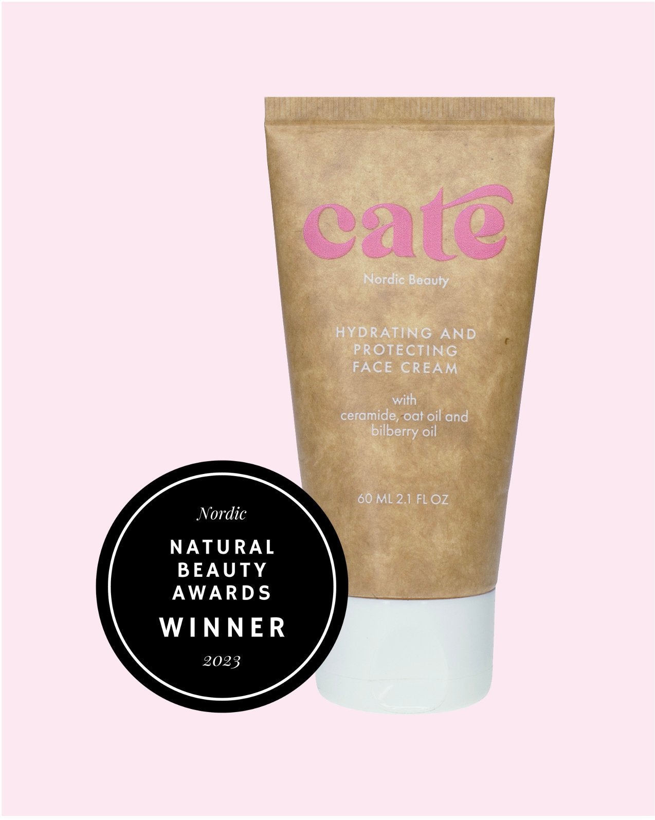 UUTUUS! Cate Nordic Beauty Hydrating and protecting face cream kasvovoide 60ml - 4Organic Store (Luomukaista)