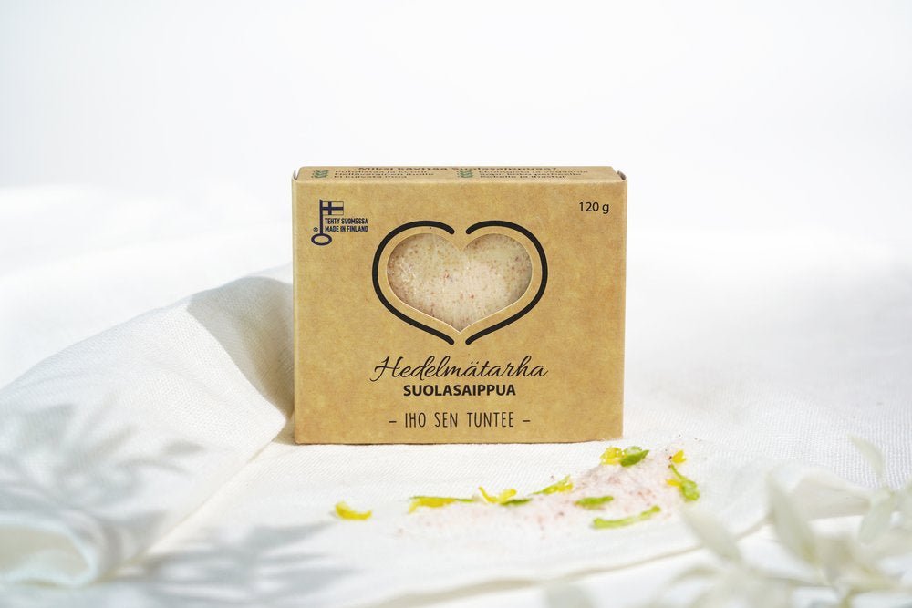 UUTUUS! Catteco Hedelmätarha suolasaippua 120g - 4Organic Store (Luomukaista)