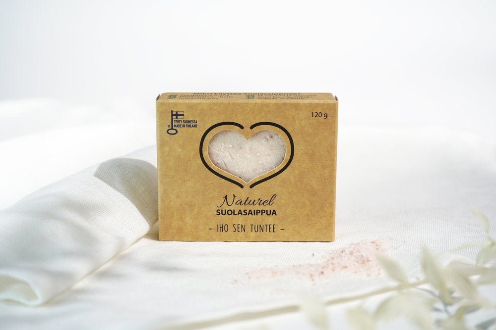 UUTUUS! Catteco Naturel suolasaippua 120g - 4Organic Store (Luomukaista)