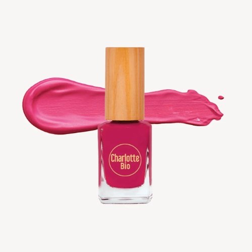 UUTUUS! Charlotte Bio Kynsilakka 03, Rose Framboise, 10 ml - 4Organic Store (Luomukaista)