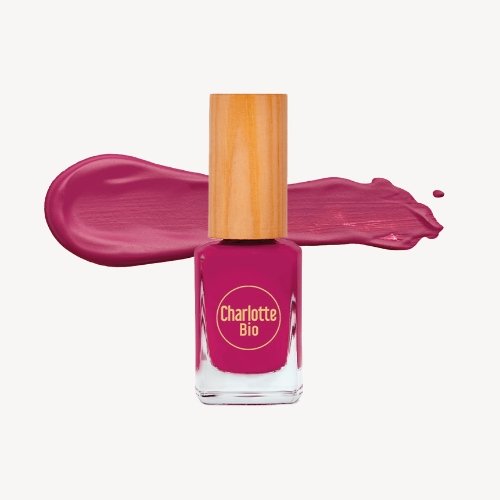 UUTUUS! Charlotte Bio Kynsilakka 04, Rose Purple, 10 ml - 4Organic Store (Luomukaista)