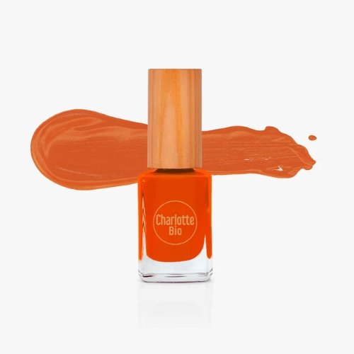 UUTUUS! Charlotte Bio Kynsilakka 24, Orange Rust, 10 ml - 4Organic Store (Luomukaista)