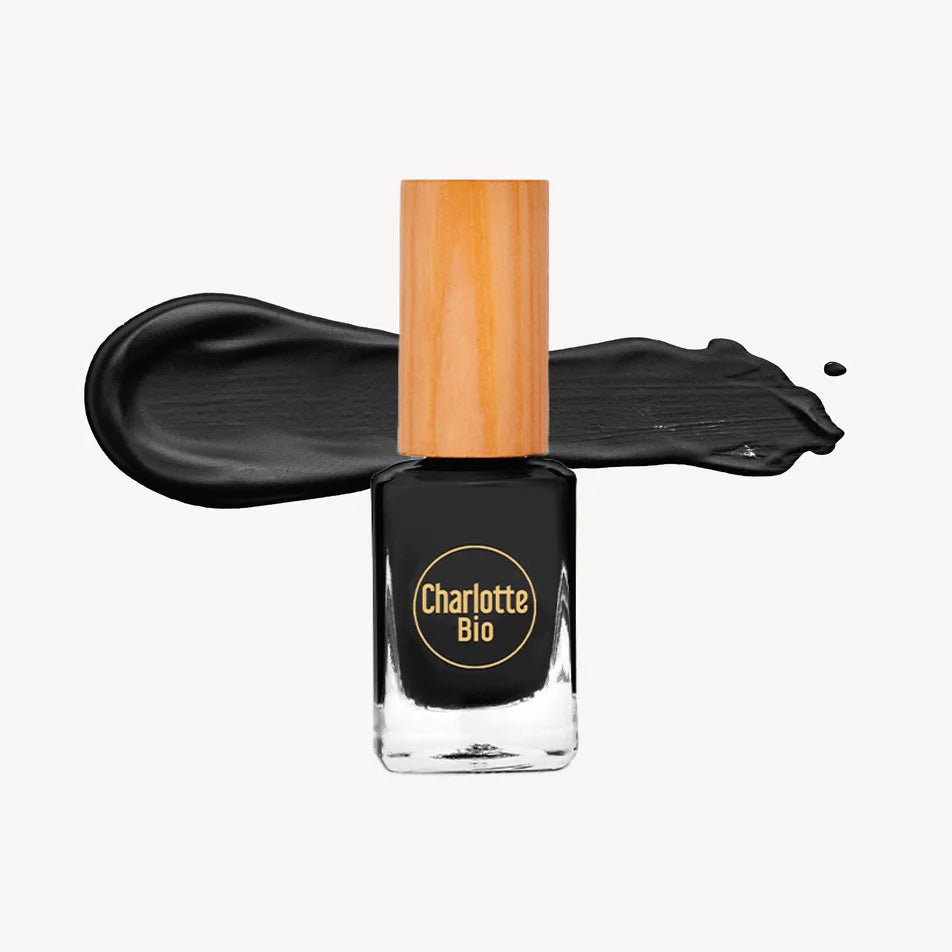 UUTUUS! Charlotte Bio Kynsilakka, Noir, 10 ml - 4Organic Store (Luomukaista)