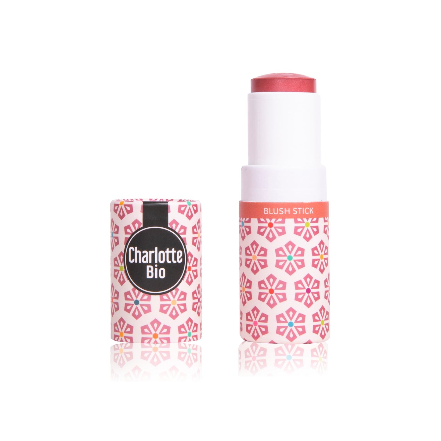 UUTUUS! Charlotte Bio Poskipuna/Huulipuna Stick - Bois de Rose 5g - 4Organic Store (Luomukaista)