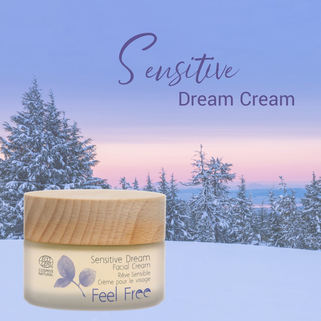 UUTUUS! Feel Free Sensitive Dream Cream - ihovoide, 50ml - 4Organic Store (Luomukaista)