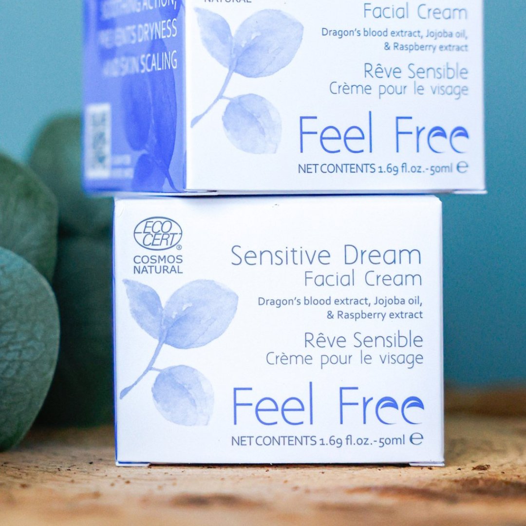 UUTUUS! Feel Free Sensitive Dream Cream - ihovoide, 50ml - 4Organic Store (Luomukaista)