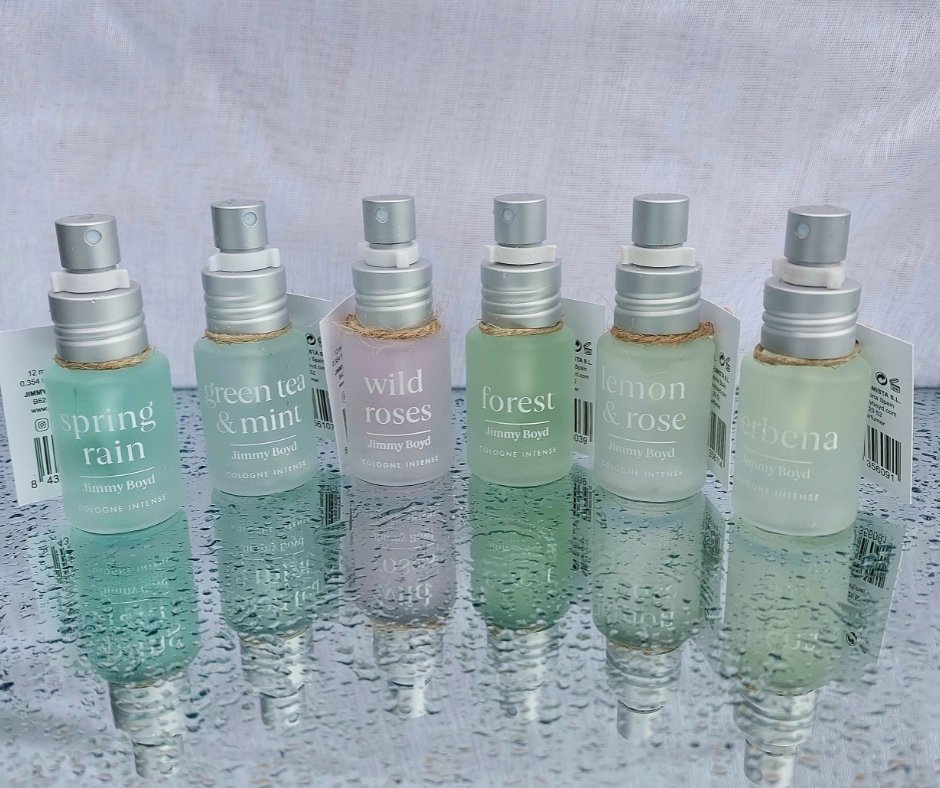 UUTUUS! Jimmy Boyd Tuoksuvesi 12ml Spring Rain (05) EDC, käsilaukkukoko - 4Organic Store (Luomukaista)