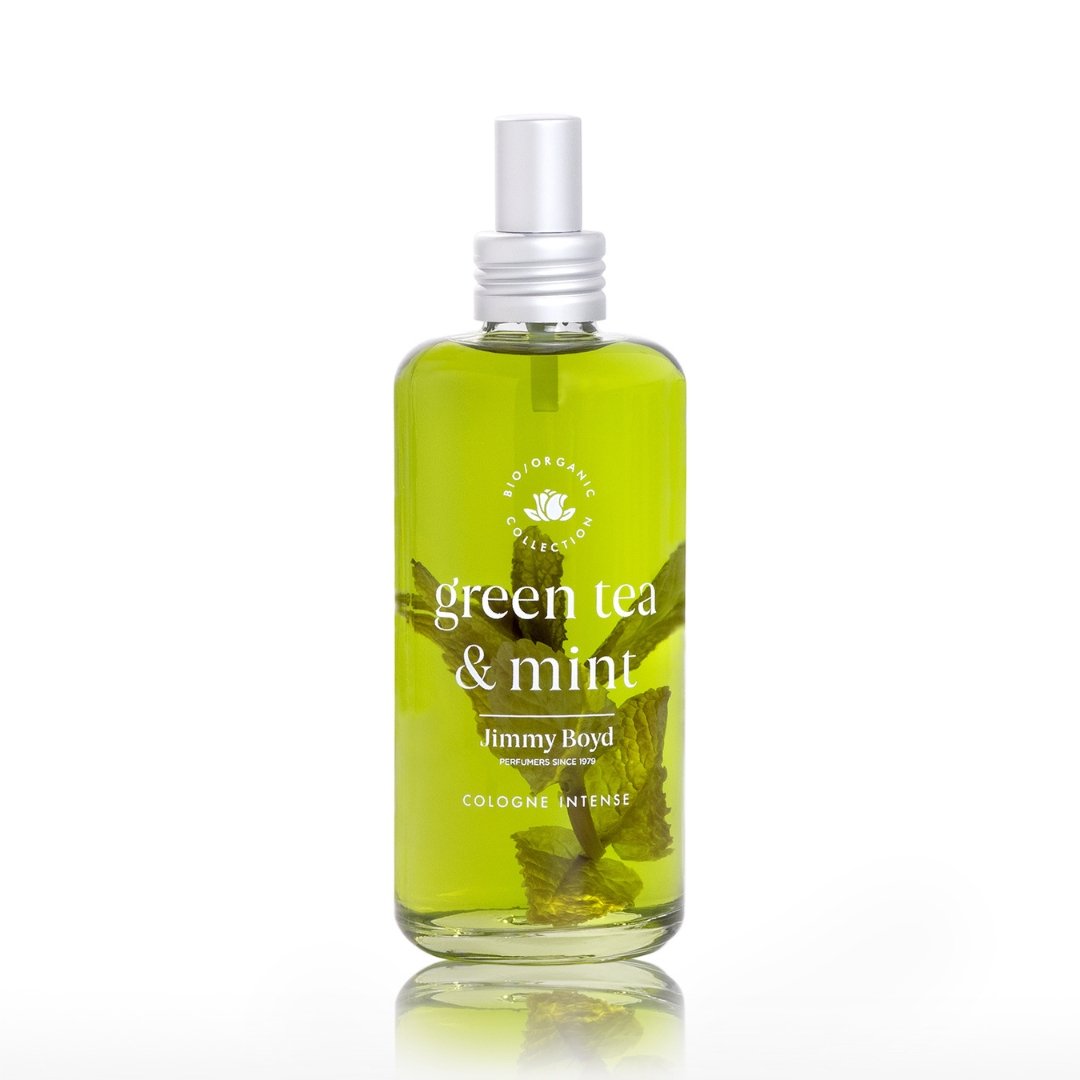 UUTUUS! Jimmy Boyd Tuoksuvesi 200ml Green Tea & Mint (07) EDC - 4Organic Store (Luomukaista)