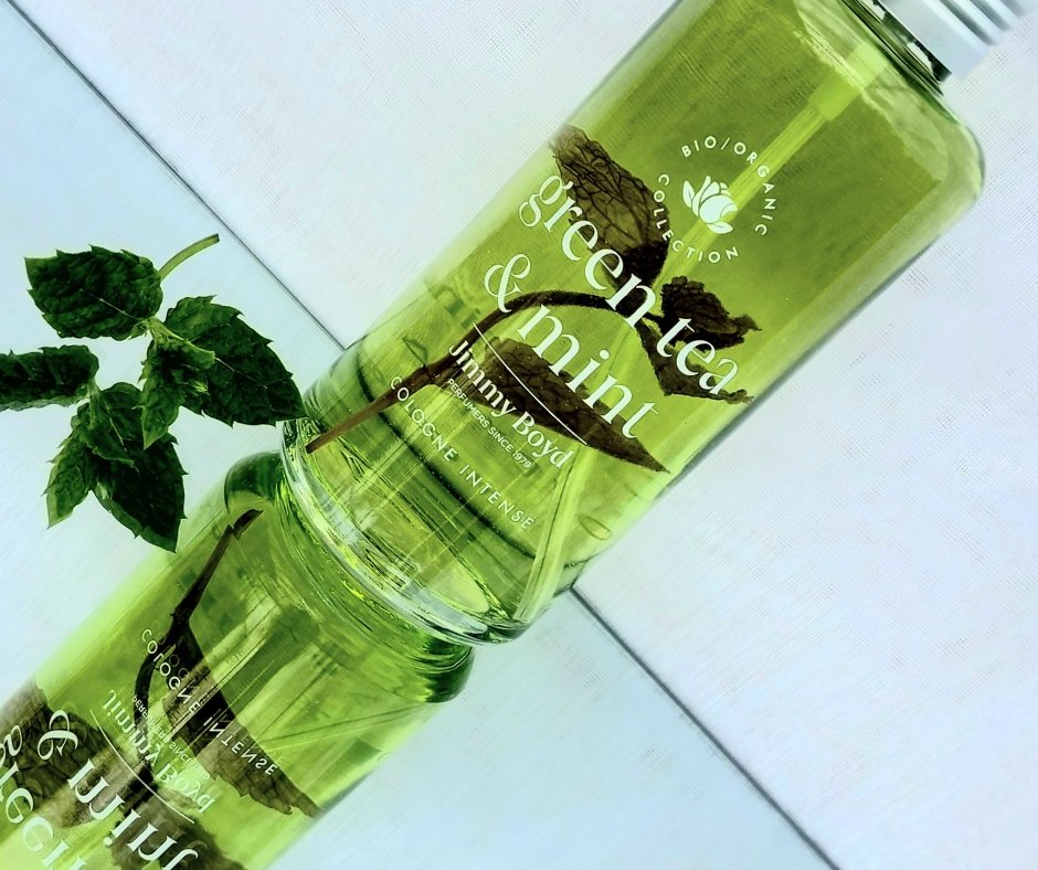 UUTUUS! Jimmy Boyd Tuoksuvesi 200ml Green Tea & Mint (07) EDC - 4Organic Store (Luomukaista)
