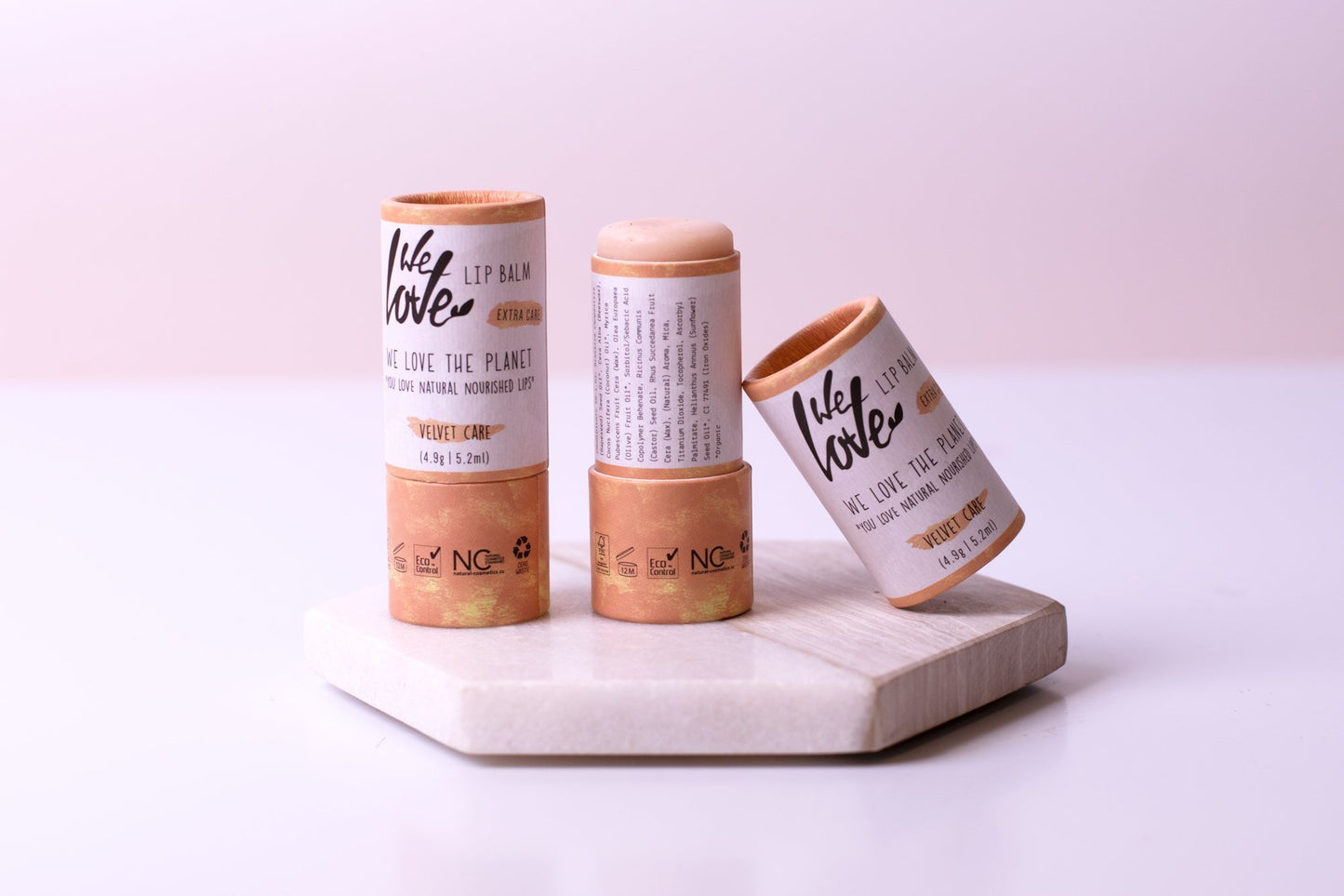 We Love The Planet Huulivoide - Velvet Care, 5g - 4Organic Store