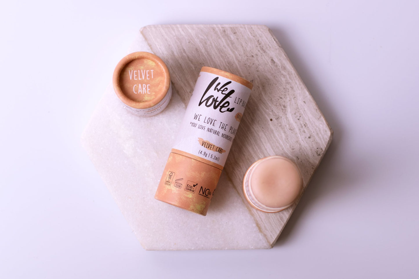 We Love The Planet Huulivoide - Velvet Care, 5g - 4Organic Store