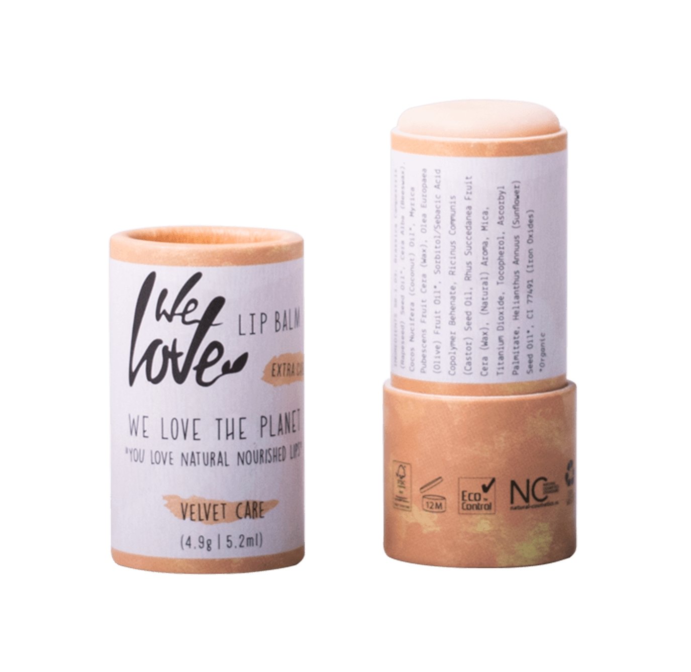We Love The Planet Huulivoide - Velvet Care, 5g - 4Organic Store