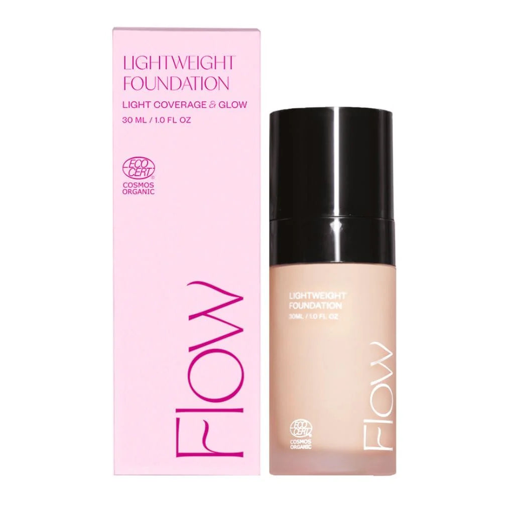 Flow Cosmetics Lightweight Foundation - Kevyt ja heleyttävä meikkivoide, 30 ml