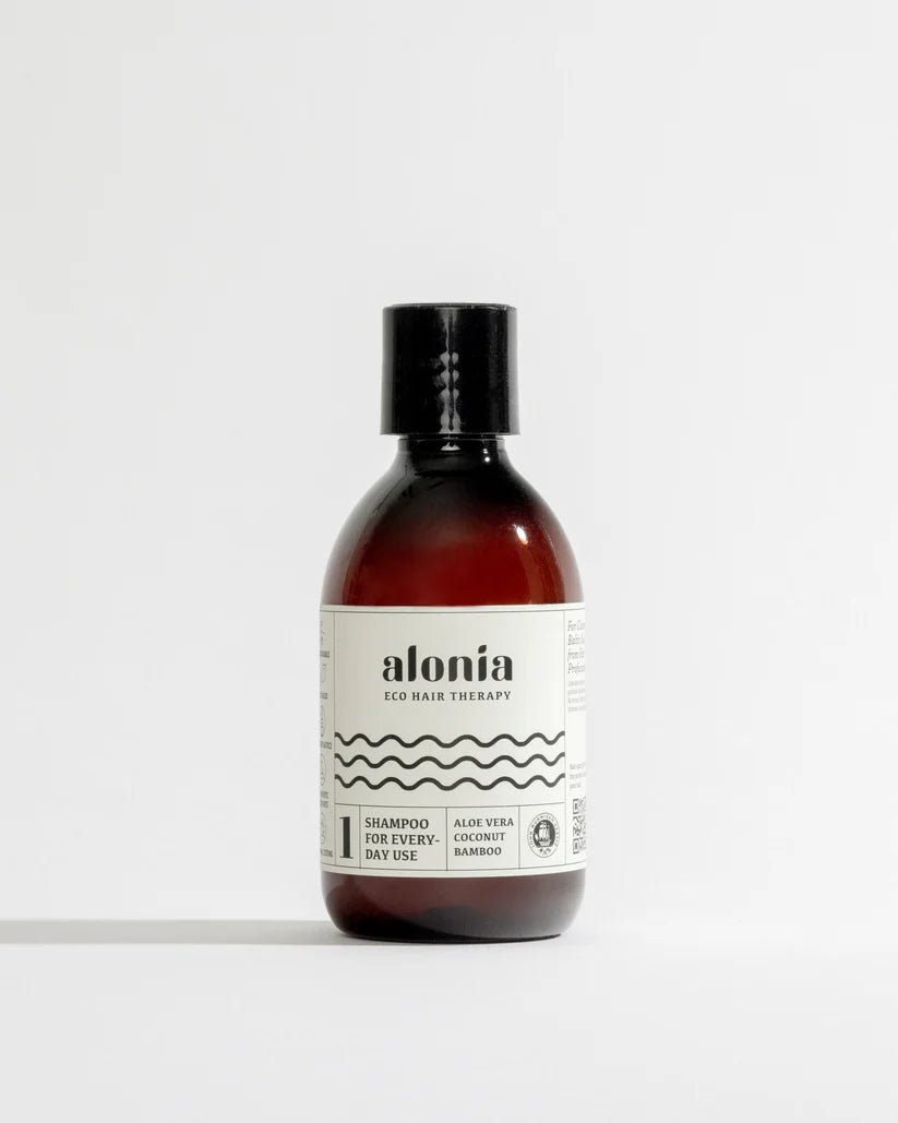 Alonia Eco Hair Shampoo for Everyday use, päivittäiseen hiustenpesuun 250 ml - 4Organic Store (Luomukaista)