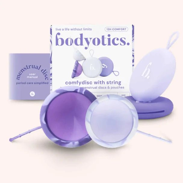 Bodyotics kestokuukautissuoja lila 2 kpl - 4Organic Store (Luomukaista)