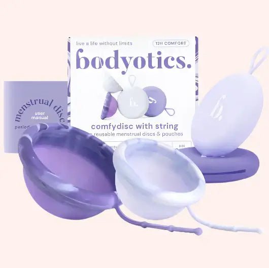 Bodyotics kestokuukautissuoja lila 2 kpl - 4Organic Store (Luomukaista)