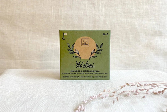 Catteco Helmi shampoo&hoitoainepala all - in - one, 80g - 4Organic Store (Luomukaista)