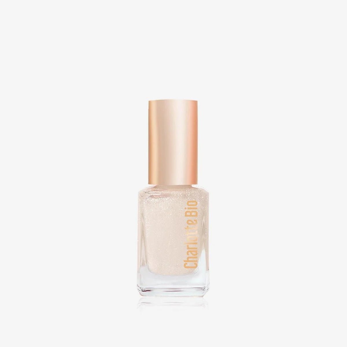 Charlotte Bio Kynsilakka Top Coat- Irisé, helmiäispäällyslakka, 10 ml - 4Organic Store (Luomukaista)