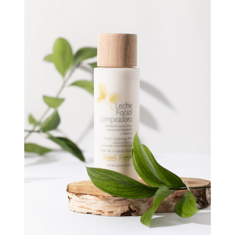 Feel Free Facial Cleansing Milk - puhdistusmaito, 200ml - 4Organic Store (Luomukaista)
