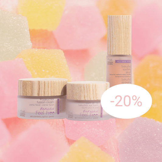 Feel Free Fussion Bakuchiol Cream - tehokkaasti kosteuttava ja pehmittävä hoitovoide, 50ml - 4Organic Store (Luomukaista)