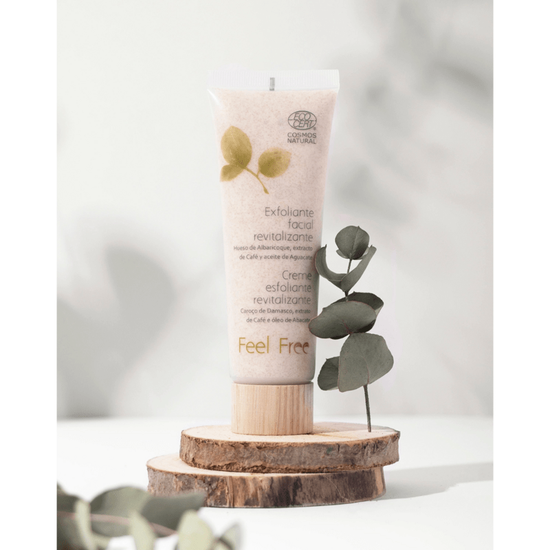 Feel Free Revitalizing Peeling Cream - silottava kuorintavoide, 75ml - 4Organic Store (Luomukaista)