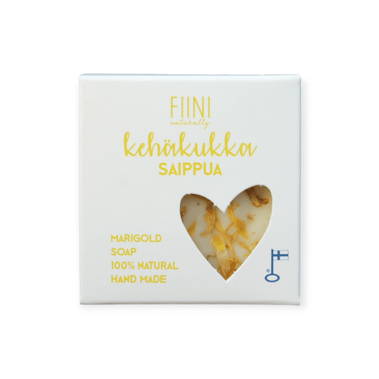 Fiini Naturally Kehäkukka - saippua 70g - 4Organic Store (Luomukaista)