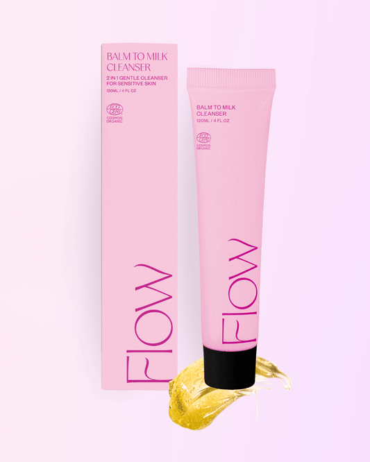 Flow Cosmetics Balm to Milk puhdistusbalmi kaikille ihotyypeille, 120 ml - 4Organic Store (Luomukaista)