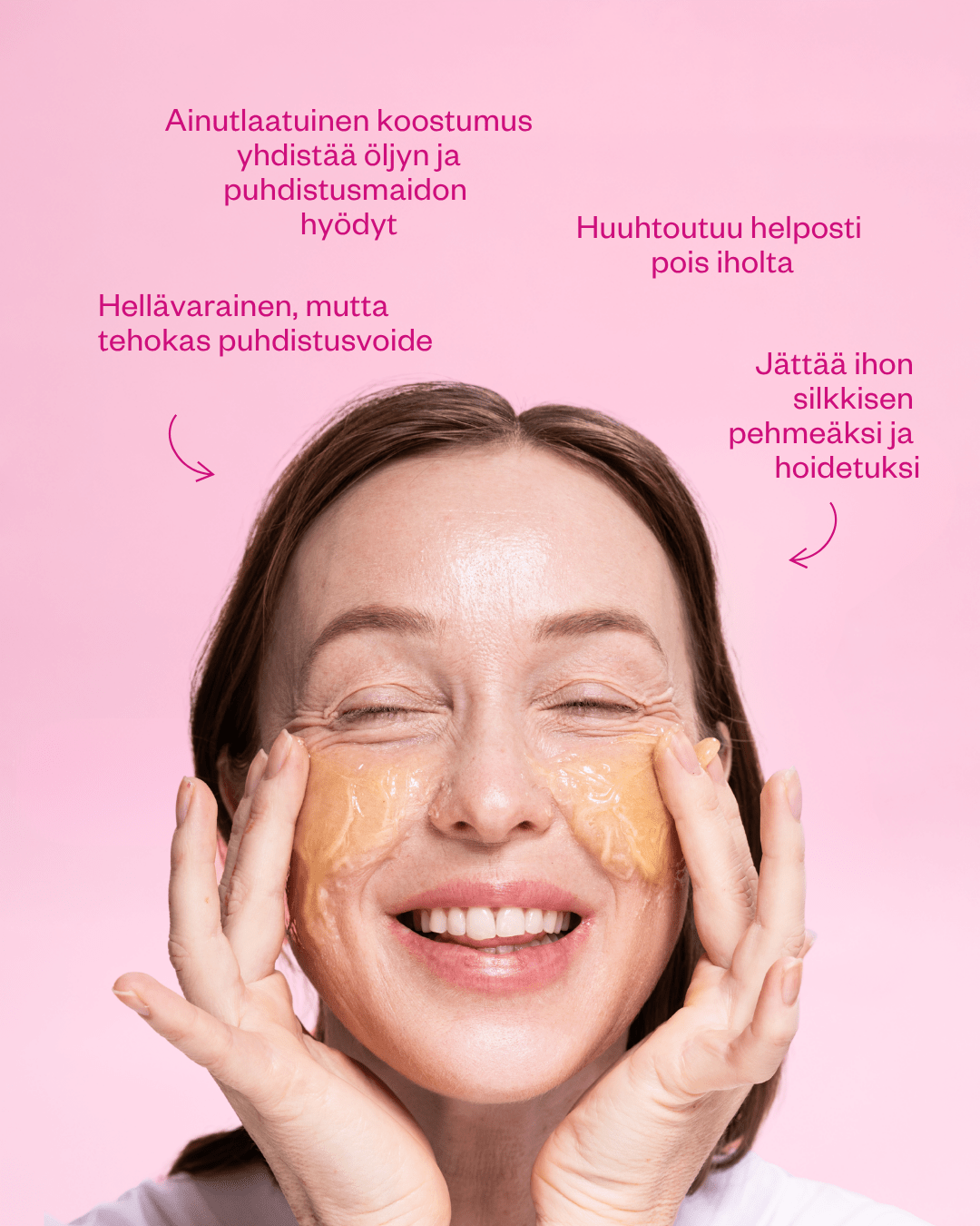 Flow Cosmetics Balm to Milk puhdistusbalmi kaikille ihotyypeille, 120 ml - 4Organic Store (Luomukaista)