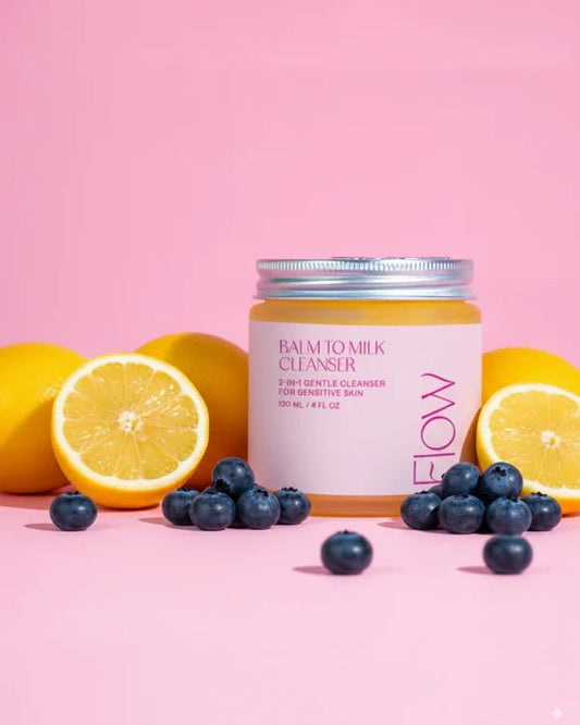 Flow Cosmetics Balm to Milk puhdistusbalmi kaikille ihotyypeille, 120 ml - 4Organic Store (Luomukaista)