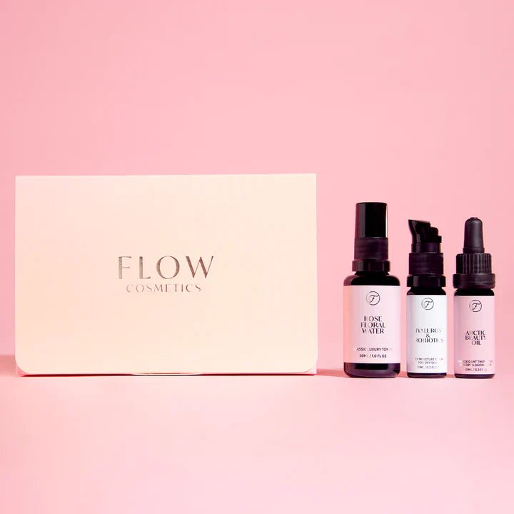 Flow Cosmetics Bestseller tuotesetti 30 ml + 10ml + 10ml - 4Organic Store (Luomukaista)