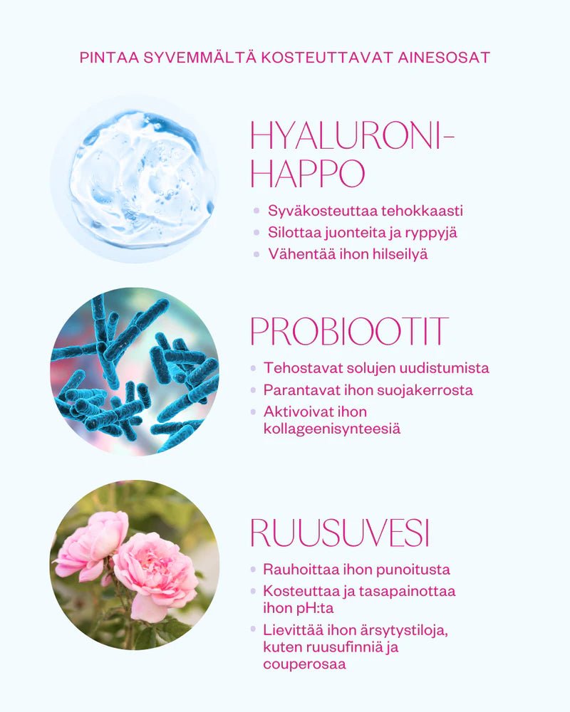 Flow Cosmetics Hyaluron & Probiotics Serum 30ml - 4Organic Store (Luomukaista)