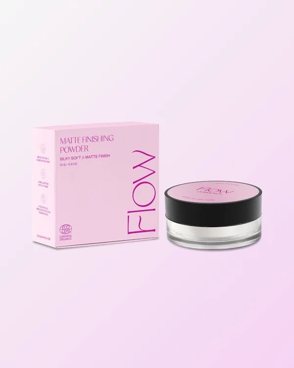 Flow Cosmetics Matte Finishing Powder, mattainen viimeistelypuuteri (ent.Korento) - 4Organic Store (Luomukaista)