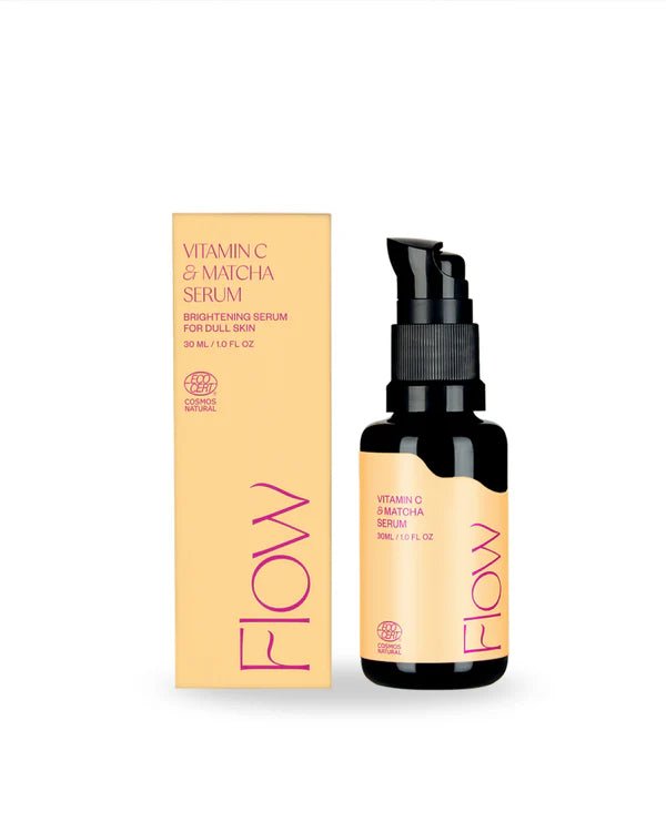 Flow Cosmetics Vitamin C & Matcha Serum, kirkastava vitamiiniseerumi, 30 ml - 4Organic Store (Luomukaista)