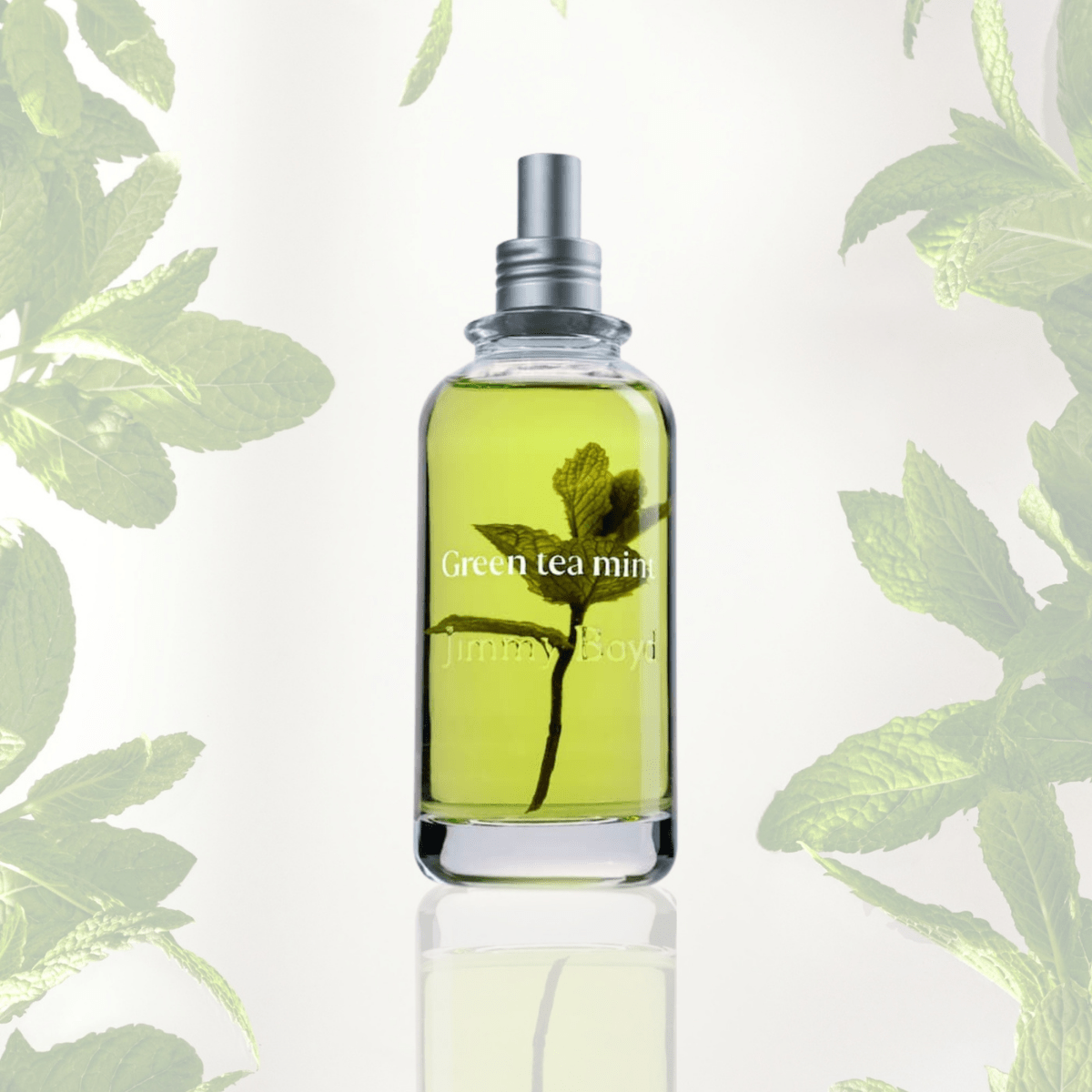 Jimmy Boyd Tuoksuvesi 200ml Green Tea & Mint (07) EDC - 4Organic Store (Luomukaista)