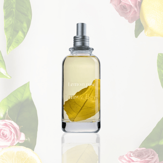 Jimmy Boyd Tuoksuvesi 200ml Lemon & Rose (03) EDC - 4Organic Store (Luomukaista)