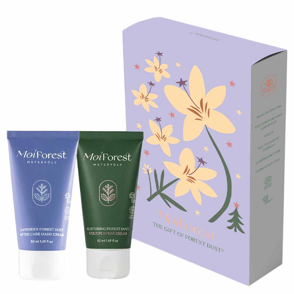 JOULU 2024! Moi Forest Kukkiva Metsä Gift Box Lahjapakkaus - 4Organic Store (Luomukaista)