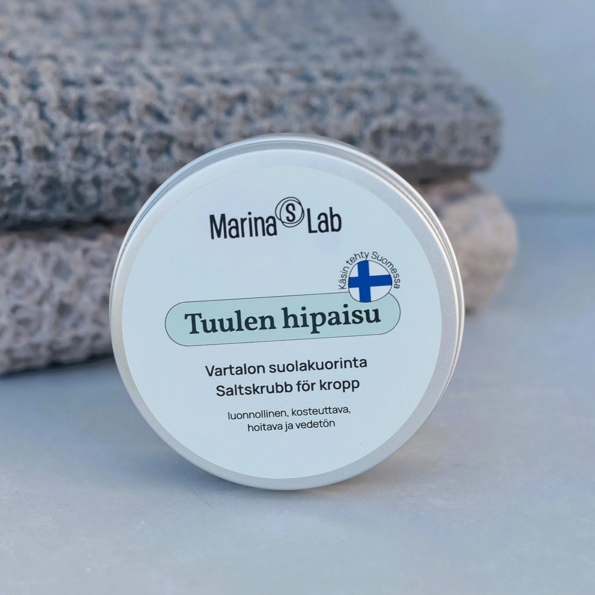Marina's Lab Vartalon suolakuorinta Tuulen Hipaisu, 180 g - 4Organic Store (Luomukaista)