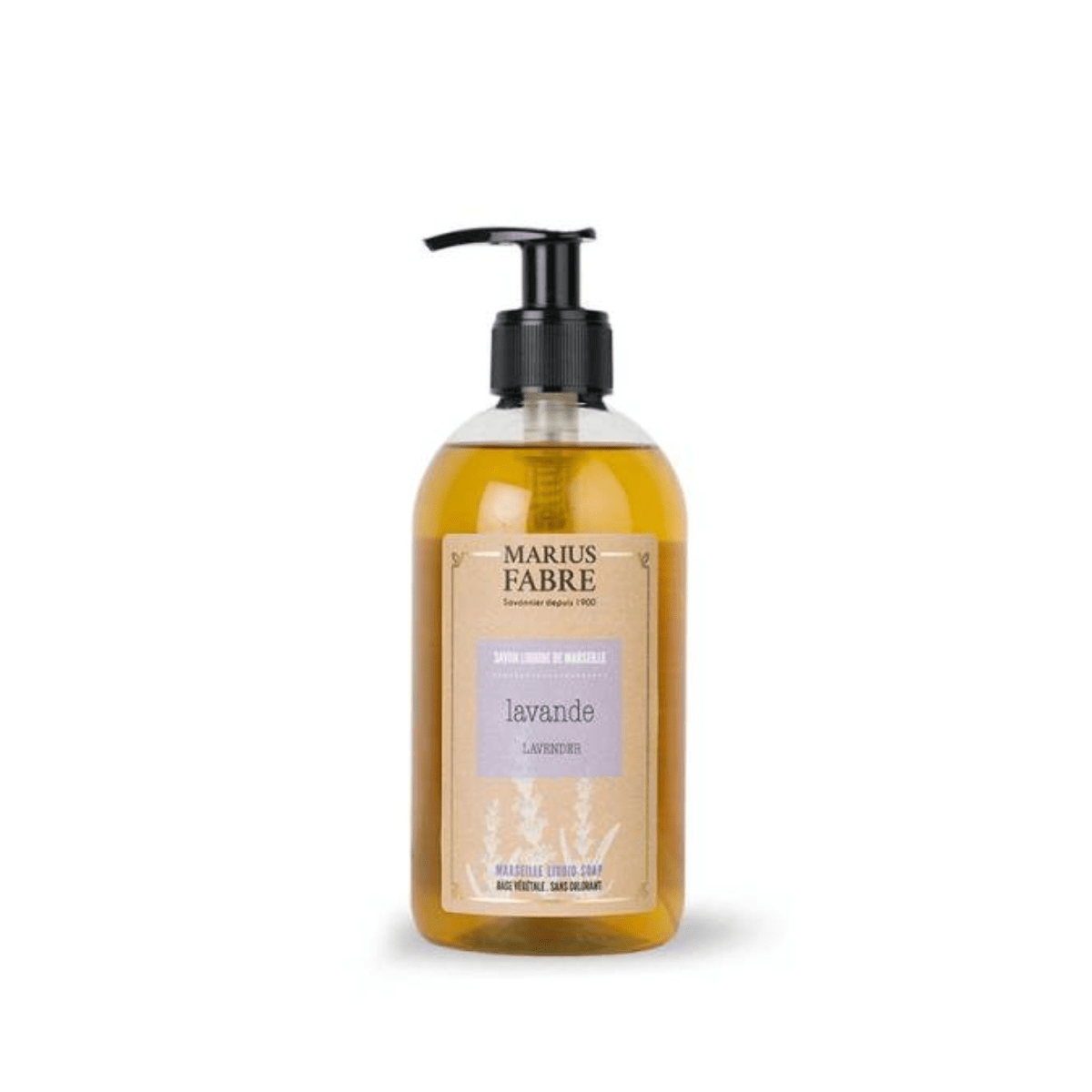 Marius Fabre Marseille nestesaippua Laventeli, 400 ml - 4Organic Store (Luomukaista)