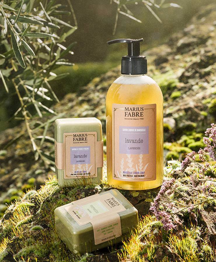 Marius Fabre Marseille nestesaippua Laventeli, 400 ml - 4Organic Store (Luomukaista)