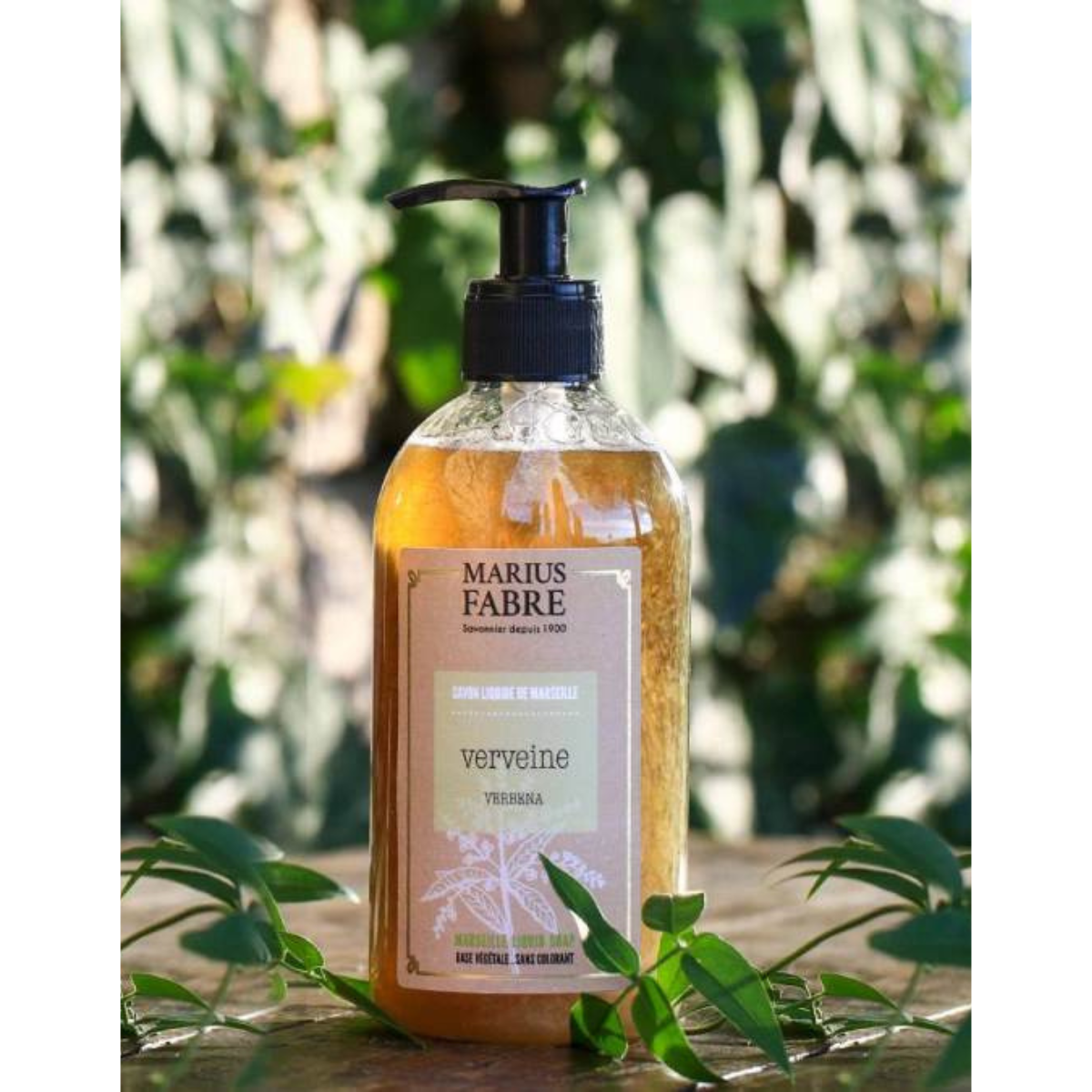 Marius Fabre Marseille nestesaippua Verbena, 400 ml - 4Organic Store (Luomukaista)