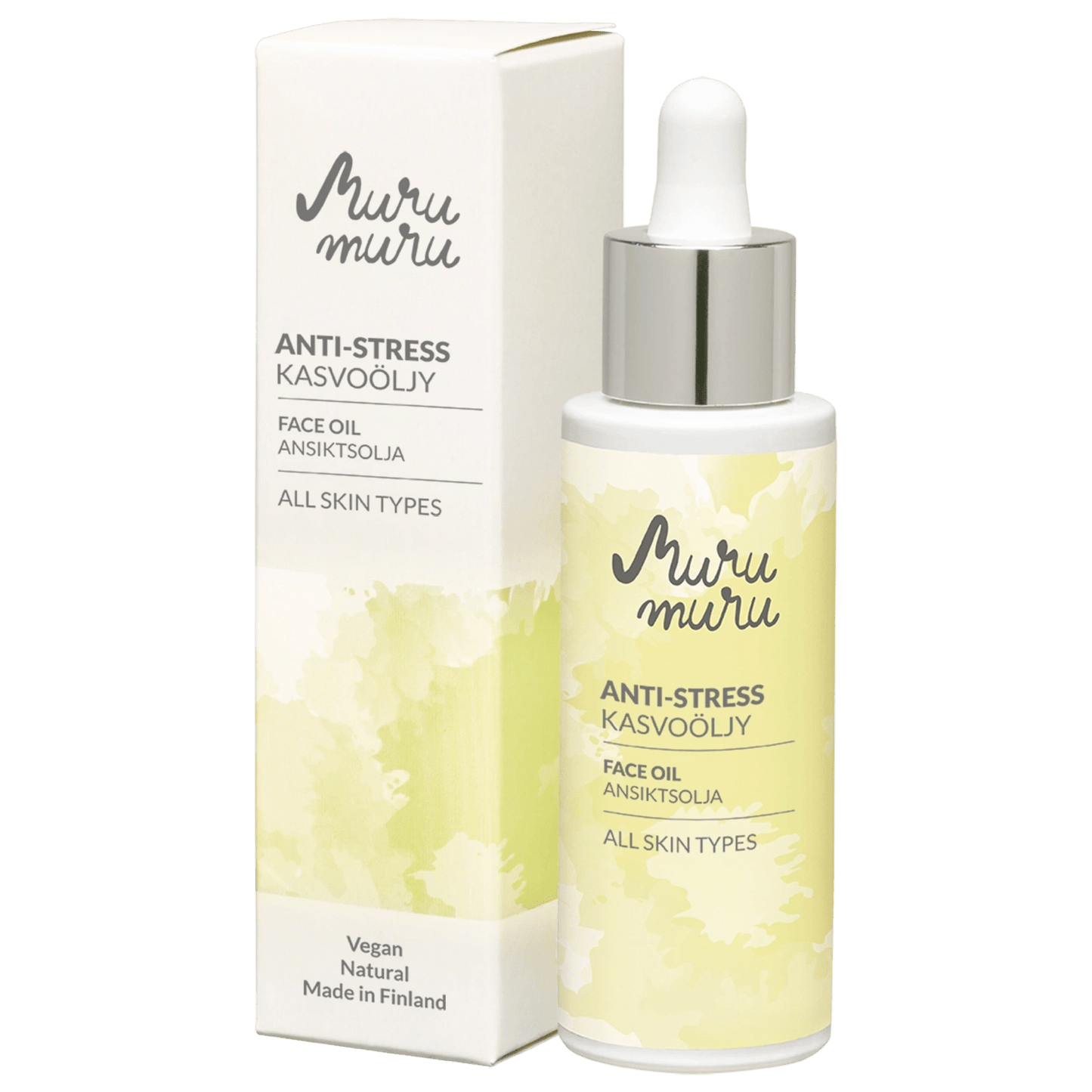 Murumuru Anti Stress Kasvoöljy 30ml - 4Organic Store (Luomukaista)