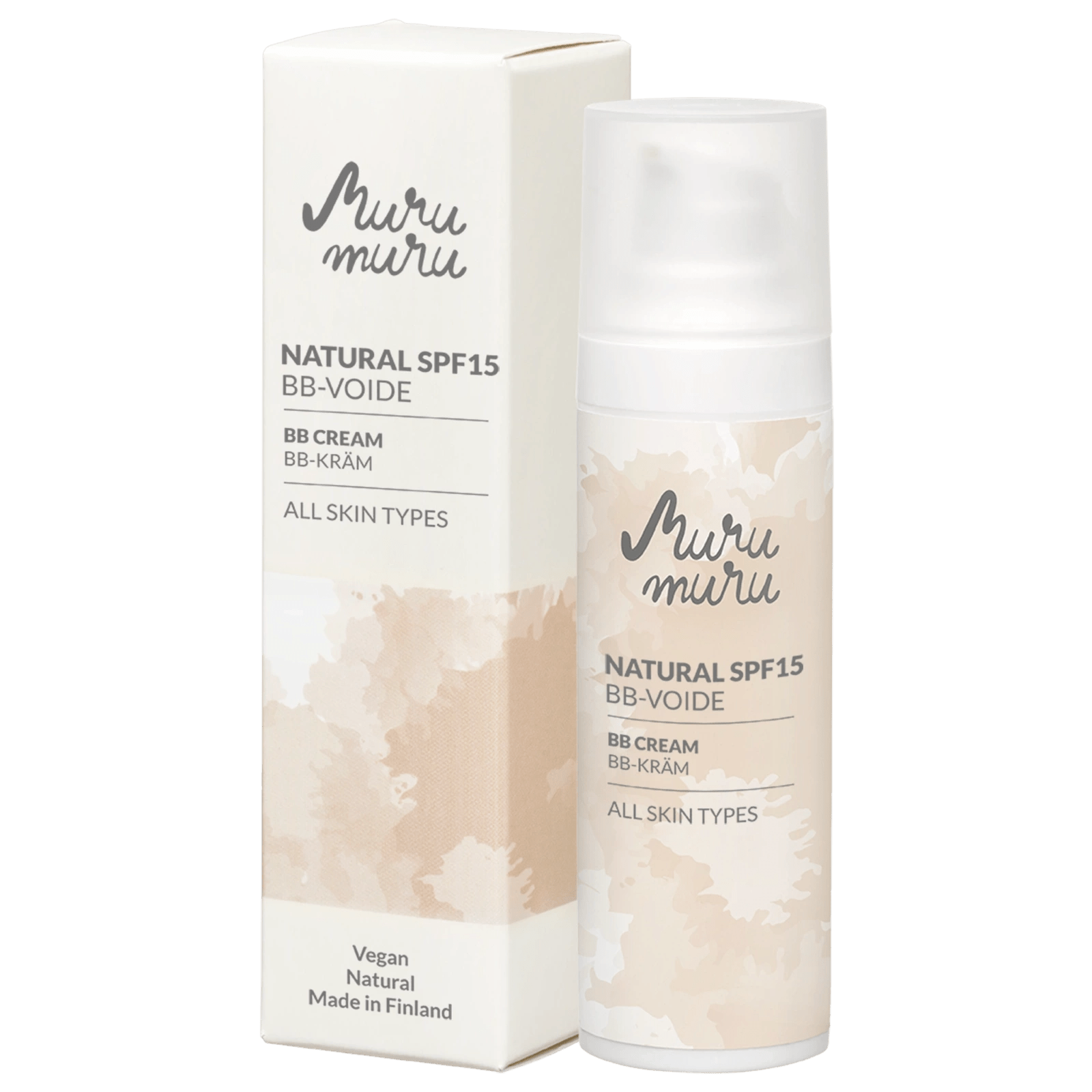 Murumuru Natural SPF15 BB - voide 30ml - 4Organic Store (Luomukaista)