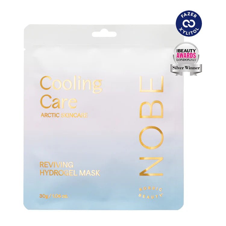 NOBE Arctic Skincare Cooling Care Reviving Hydrogel Mask kangasnaamio - 4Organic Store (Luomukaista)