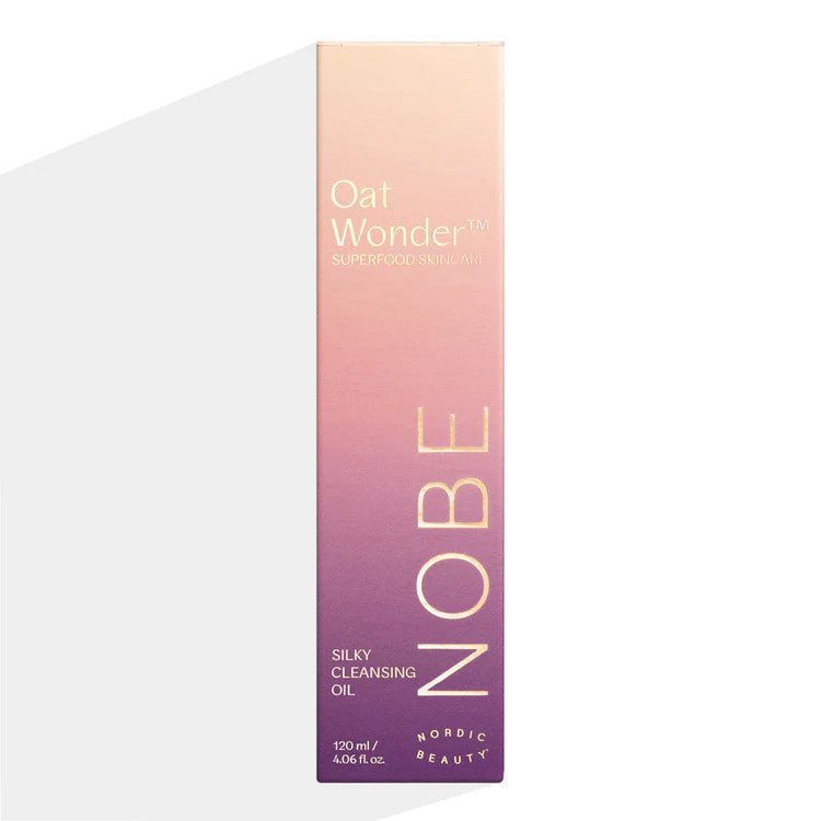 NOBE Superfood Skincare Oat Wonder® Silky Cleansing Oil 120ml - 4Organic Store (Luomukaista)