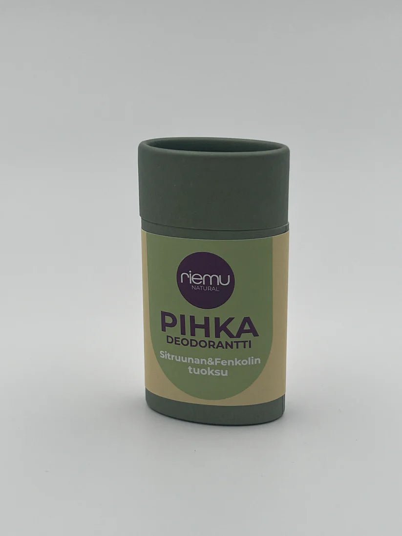Riemu Natural Pihkadeodorantti Sitruuna - Fenkoli - 4Organic Store (Luomukaista)