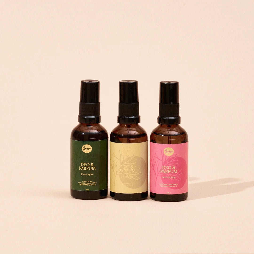 Sopo Soap Deo & Parfum Golden VIbe - 4Organic Store (Luomukaista)