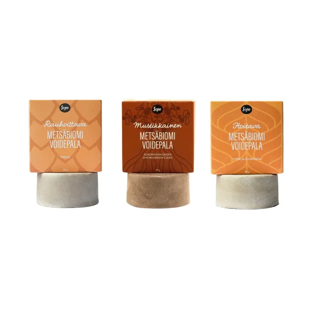 Sopo Soap Rauhoittava Metsäbiomi voidepala - 4Organic Store (Luomukaista)