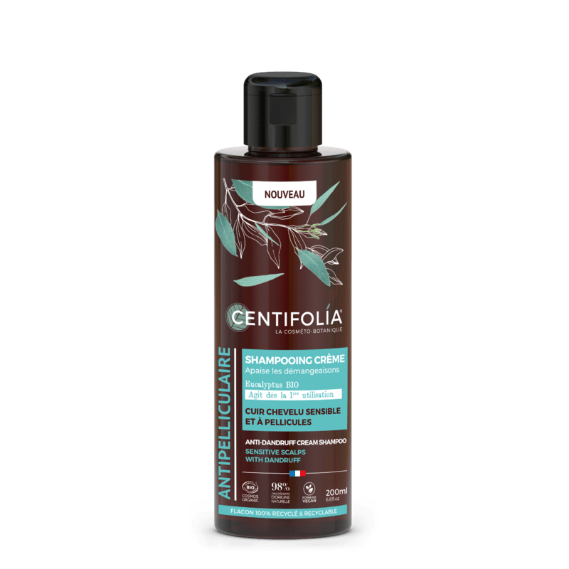 UUTTA! Centifolia Eucalyptus shampoo - Hiuspohjan ongelmiin, herkkä ja ärtynyt hiuspohja, 200ml - 4Organic Store (Luomukaista)