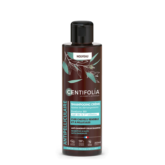 UUTTA! Centifolia Eucalyptus shampoo - Hiuspohjan ongelmiin, herkkä ja ärtynyt hiuspohja, 200ml - 4Organic Store (Luomukaista)